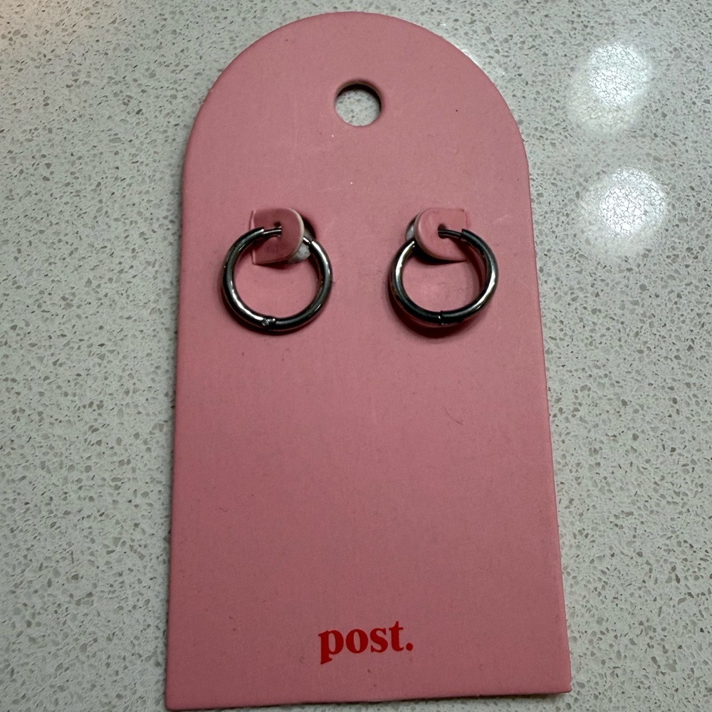 Silver Hoop Earrings